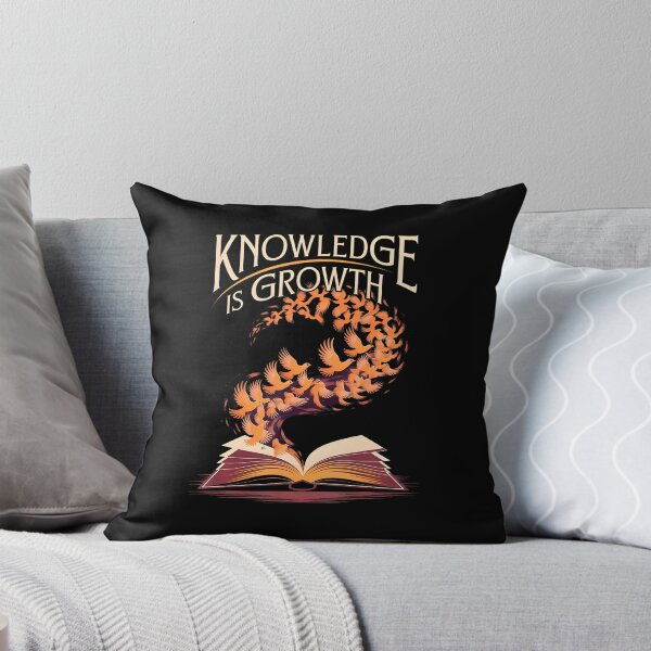 Item preview, Knowledge Is Growth Book Lover Reading Education Teacher designed and sold by JanisPenelope.