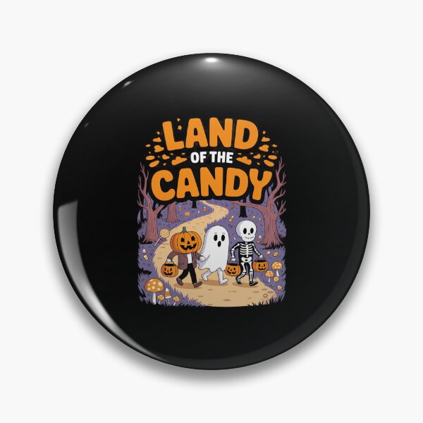 Item preview, Land of the Candy Halloween Trick or Treat designed and sold by velltoons.