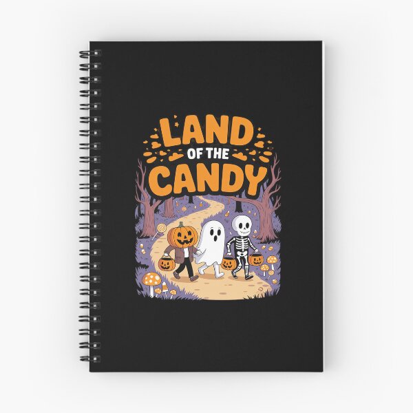 Item preview, Land of the Candy Halloween Trick or Treat designed and sold by velltoons.