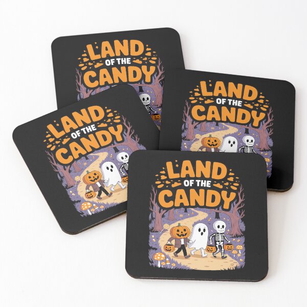 Item preview, Land of the Candy Halloween Trick or Treat designed and sold by velltoons.