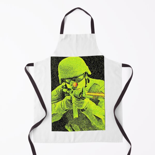 Item preview, Thermal vision style soldier firing weapon in forest designed and sold by Piotrek0001.