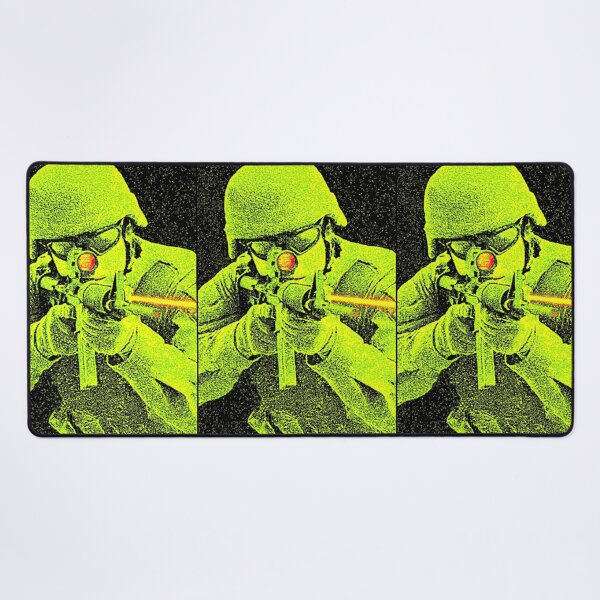 Item preview, Thermal vision style soldier firing weapon in forest designed and sold by Piotrek0001.