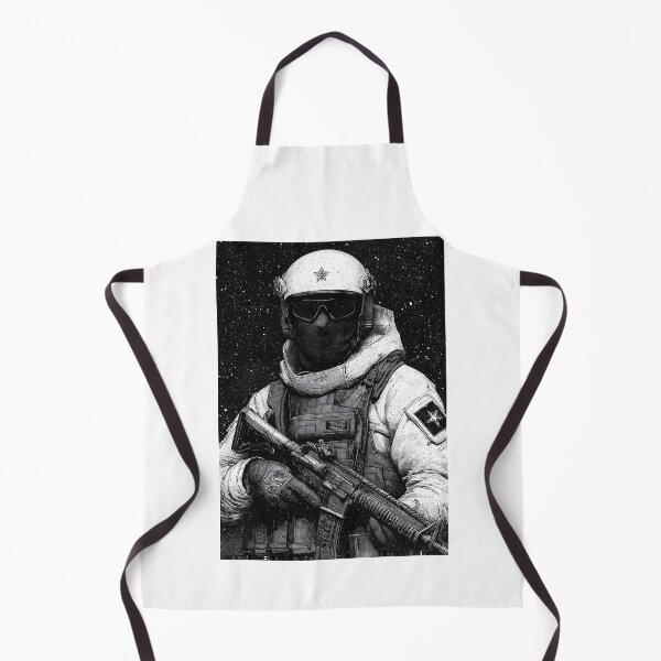 Item preview, Stippled art of soldier with star on helmet designed and sold by Piotrek0001.