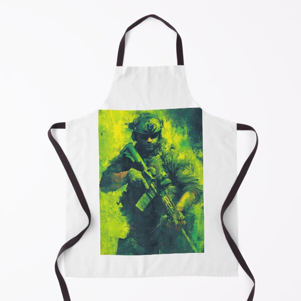 Item preview, Green and yellow grunge portrait of bearded operator designed and sold by Piotrek0001.