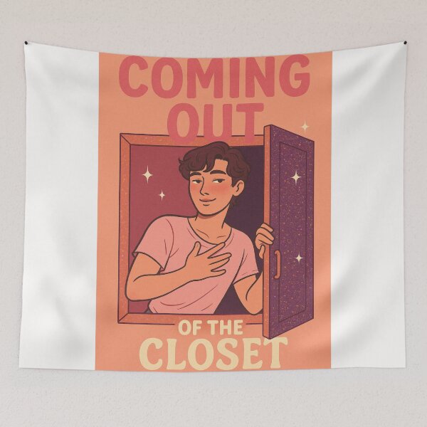 Item preview, Coming Out Moment – Proud and Free designed and sold by Places On Earth.