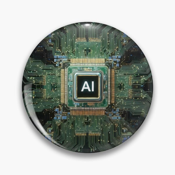 Item preview, Artificial Intelligence Computer Circuits (image size 7840x11680) designed and sold by Digital-Davinci.
