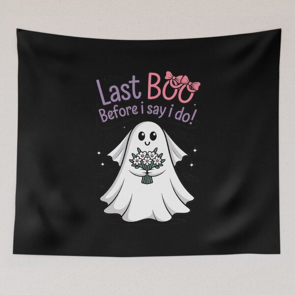 Item preview, Last Boo Before I Say I Do Bride Ghost Halloween Bach Party designed and sold by velltoons.