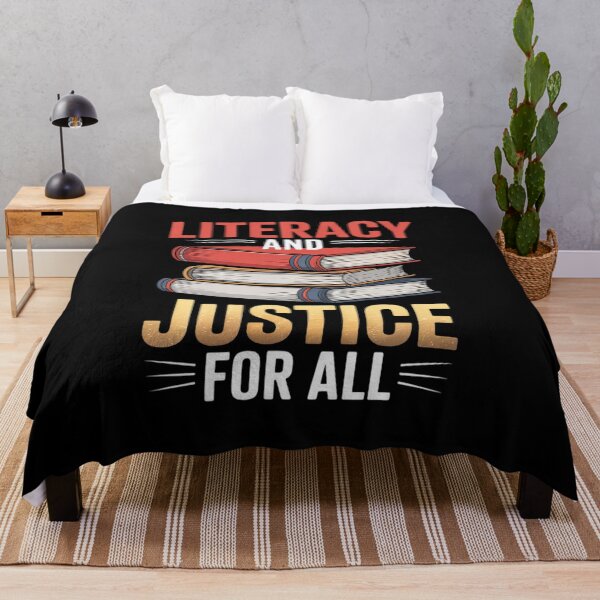 Item preview, Literacy and Justice for all Reading Teacher designed and sold by RsFilsingerArt.