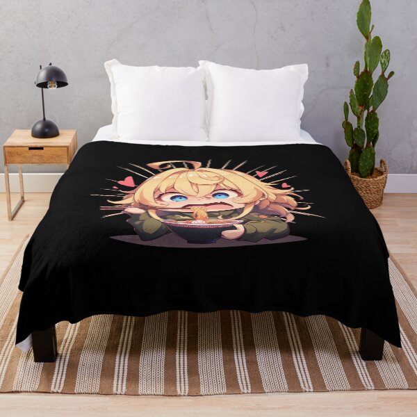 Item preview, Tanya Degurechaff Saga Of Tanya The Evil Anime Kawaii Ramen Chibi Intense Cute Noodle Bite designed and sold by Raslbazola.