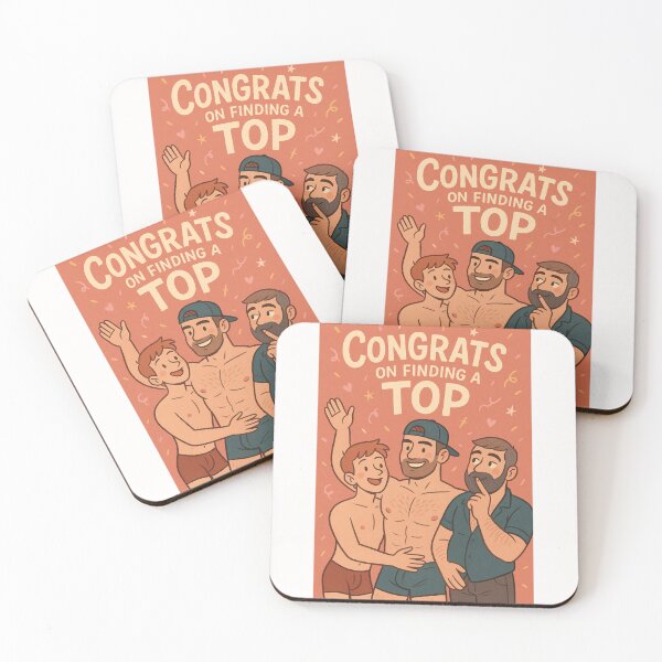 Item preview, Congrats on Finding a Top – Queer Dating Milestone designed and sold by Places On Earth.