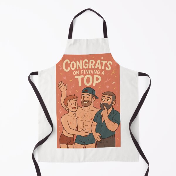 Item preview, Congrats on Finding a Top – Queer Dating Milestone designed and sold by Places On Earth.