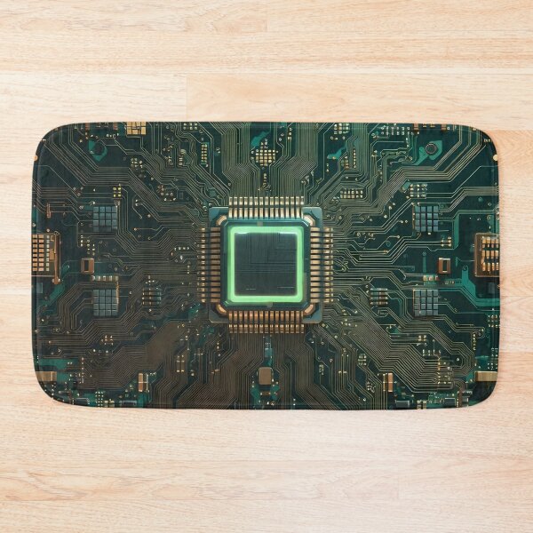 Item preview, Artificial Intelligence Computer Circuits (image size 7840x11680) designed and sold by Digital-Davinci.