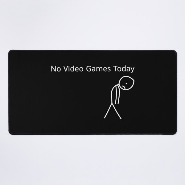 Item preview, Funny Gaming No Video Games Today designed and sold by DemureArtsy.