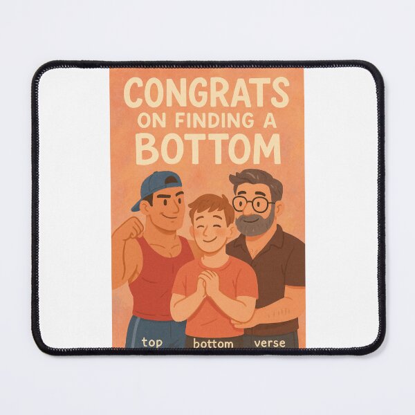 Item preview, Congrats on Finding a Bottom – Queer Role Alignment designed and sold by Places On Earth.