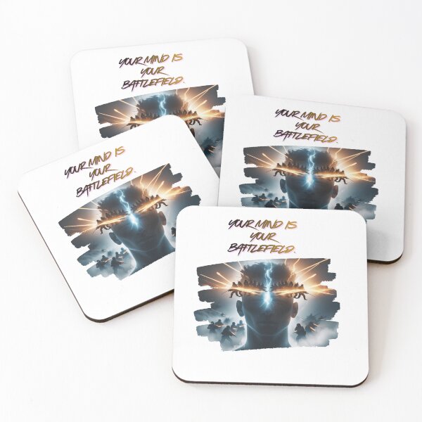 Item preview, Your Mind Is A Battlefield deep quote designed and sold by SloganSauce.