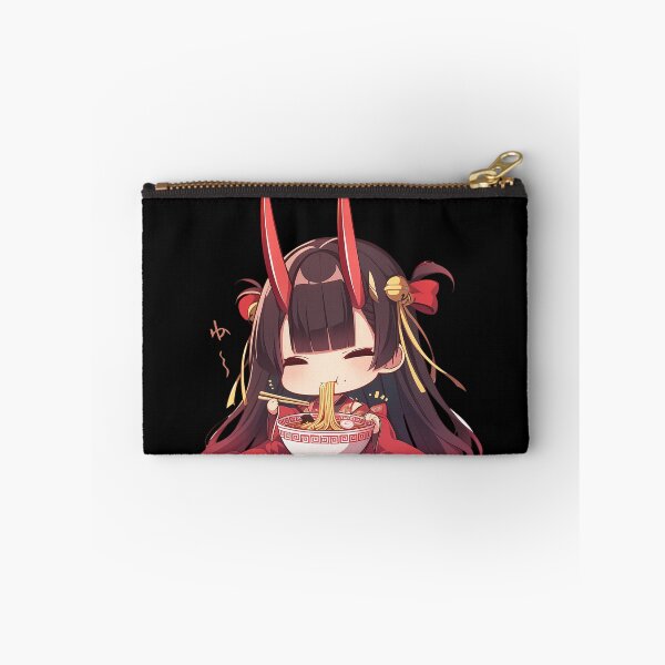 Item preview, Noshiro Azur Lane Anime Kawaii Ramen Chibi Sweet Calm Noodle Slurping Moment designed and sold by Raslbazola.