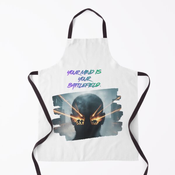 Item preview, Your Mind Is A Battlefield inner battle designed and sold by SloganSauce.