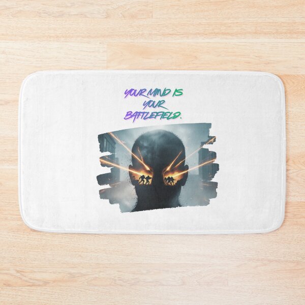 Item preview, Your Mind Is A Battlefield inner battle designed and sold by SloganSauce.
