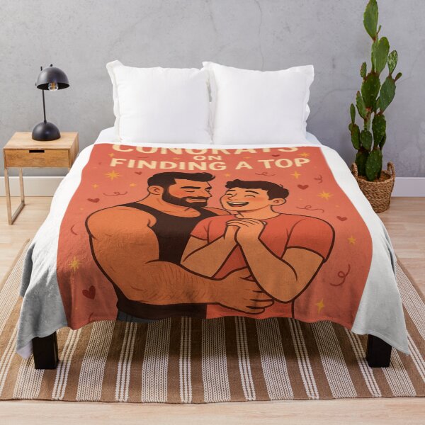 Item preview, Congrats on Finding a Top – Gay Love Win designed and sold by Places On Earth.