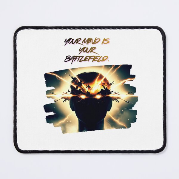 Item preview, Your Mind Is A Battlefield emotional depth designed and sold by SloganSauce.