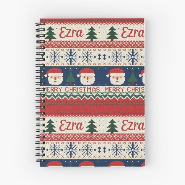 Item preview, Christmas Sweater Pattern – Santa, Snowflakes & Trees Knit Design designed and sold by TrendBoost.