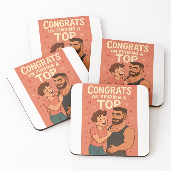 Item preview, Congrats on Finding a Top – Queer Couple Joy designed and sold by Places On Earth.