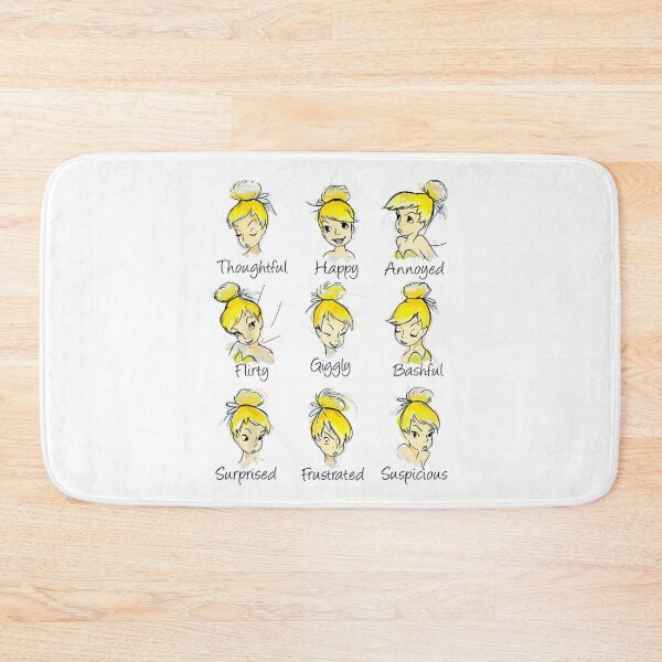 Item preview, Tinker Bell Emotions Sketch  designed and sold by dawemorelyr.