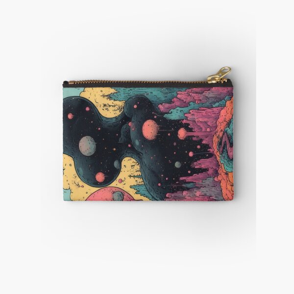 Item preview, Psychedelic fantasy landscape with path and spheres designed and sold by Mianku | Für das Leben.