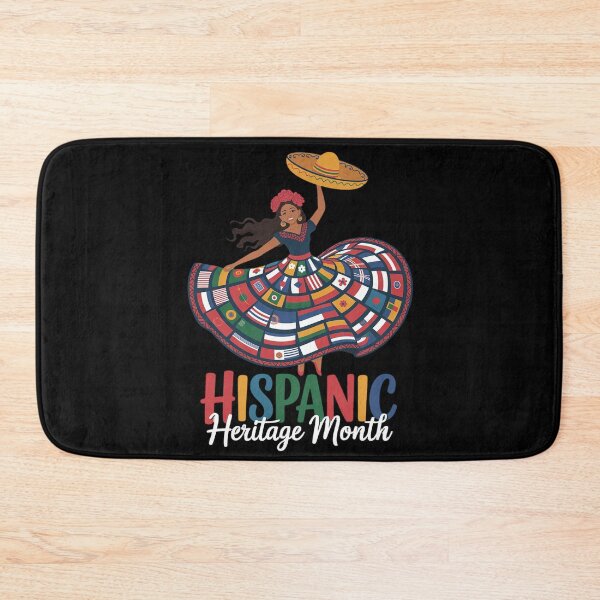 Item preview, Latina Folklore Dance Dress Hispanic Heritage Pride designed and sold by velltoons.