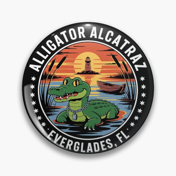 Item preview, Funny Alligator Alcatraz 1  designed and sold by VerseFarm.