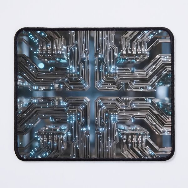Item preview, Artificial Intelligence Computer Circuits (image size 7840x11680) designed and sold by Digital-Davinci.