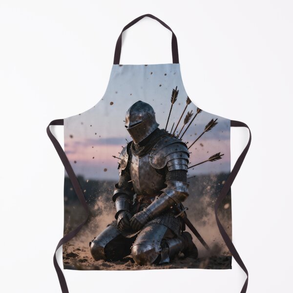 Item preview, Unbroken Knight in the Dust of Battle designed and sold by iwzzuel.