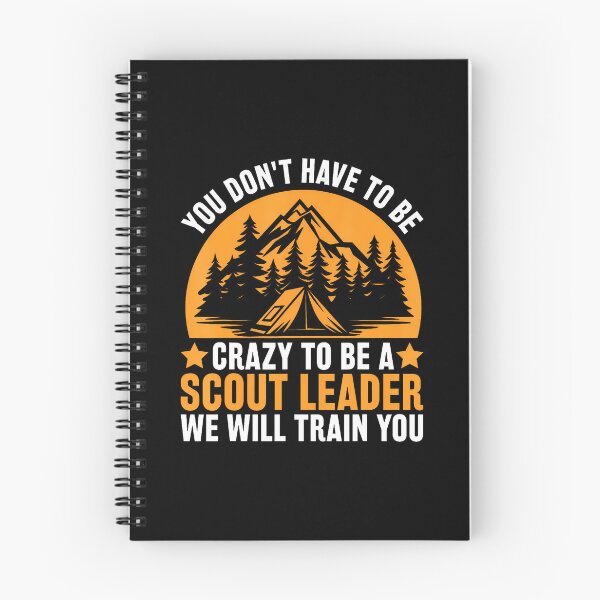 Item preview, Crazy To Be A Scout Leader - Funny Scouting designed and sold by CharlotteSandra.