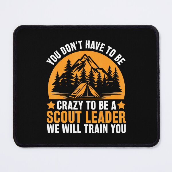 Item preview, Crazy To Be A Scout Leader - Funny Scouting designed and sold by CharlotteSandra.