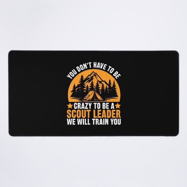 Item preview, Crazy To Be A Scout Leader - Funny Scouting designed and sold by CharlotteSandra.