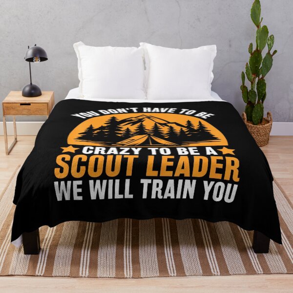 Item preview, Crazy To Be A Scout Leader - Funny Scouting designed and sold by CharlotteSandra.