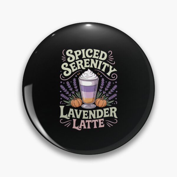 Item preview, Lavender Pumpkin Latte Women Fall Spiced Floral Cozy designed and sold by velltoons.