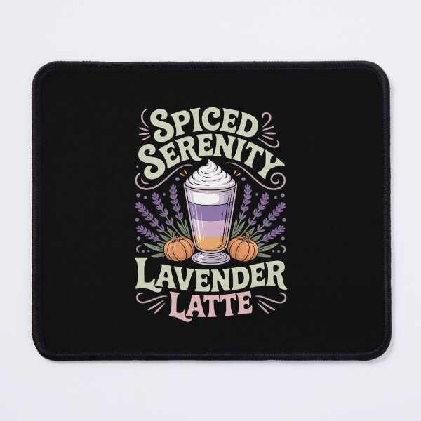 Item preview, Lavender Pumpkin Latte Women Fall Spiced Floral Cozy designed and sold by velltoons.