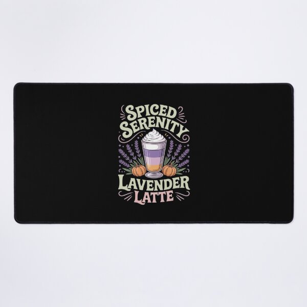 Item preview, Lavender Pumpkin Latte Women Fall Spiced Floral Cozy designed and sold by velltoons.