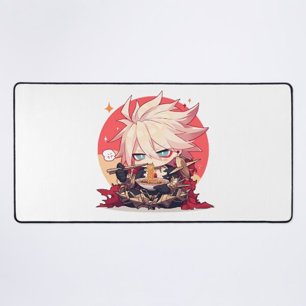 Item preview, Karna Red Lancer Fate Grand Order Game Kawaii Ramen Chibi Fierce Funny Noodle Moment designed and sold by Raslbazola.