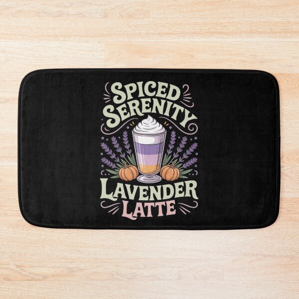 Item preview, Lavender Pumpkin Latte Women Fall Spiced Floral Cozy designed and sold by velltoons.