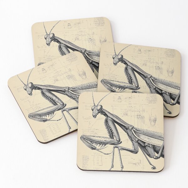 Item preview, Praying Mantis Blueprint designed and sold by lautir.