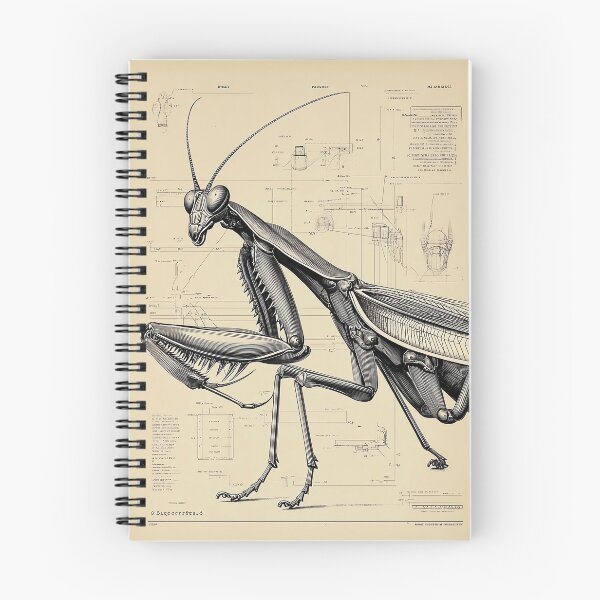 Item preview, Praying Mantis Blueprint designed and sold by lautir.