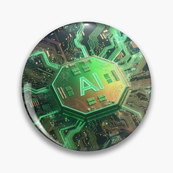 Item preview, Artificial Intelligence Computer Circuits (image size 7840x11680) designed and sold by Digital-Davinci.