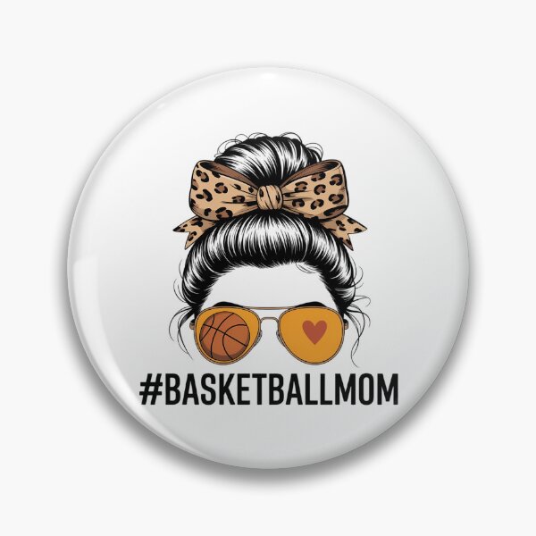 Item preview, Bleached Basketball Mom Life Leopard Messy Bun Game Day designed and sold by VENOM0RIOT.