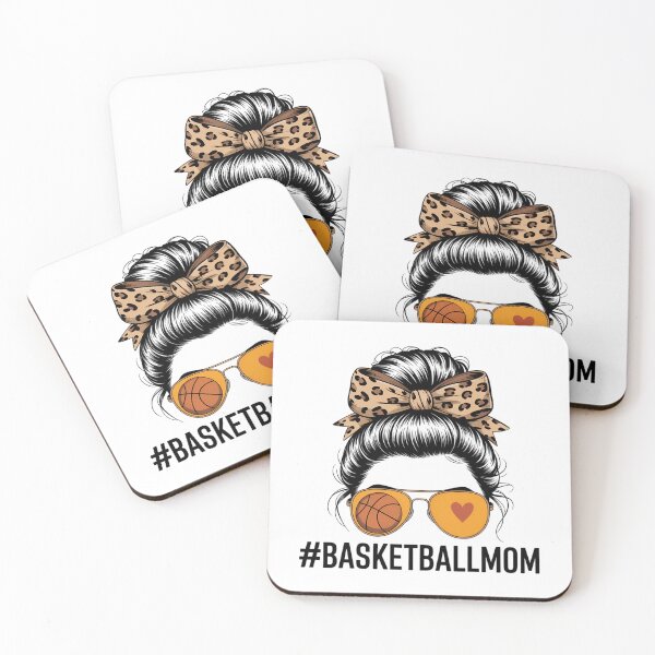 Item preview, Bleached Basketball Mom Life Leopard Messy Bun Game Day designed and sold by VENOM0RIOT.