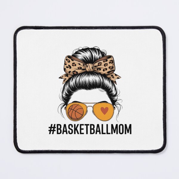 Item preview, Bleached Basketball Mom Life Leopard Messy Bun Game Day designed and sold by VENOM0RIOT.