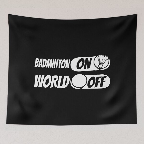 Item preview, Shuttlecock Player Team - Racquet Badminton On World Off designed and sold by DeniseGetrude.
