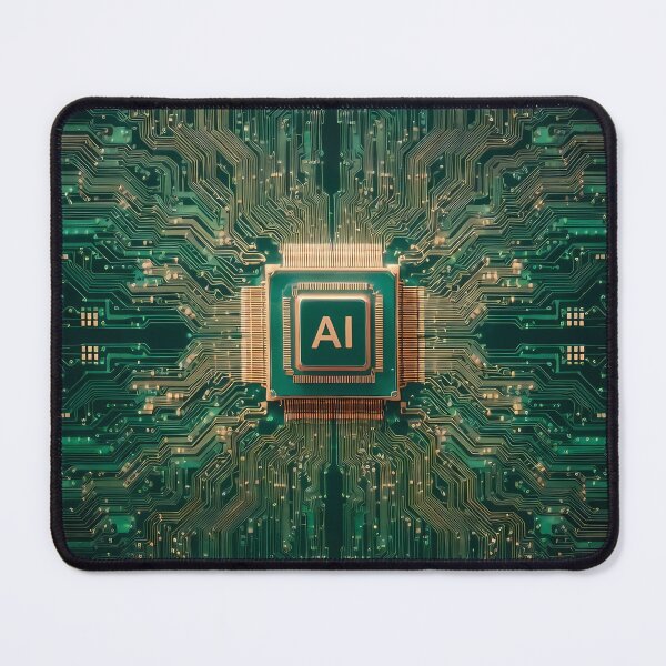Item preview, Artificial Intelligence Computer Circuits (image size 7840x11680) designed and sold by Digital-Davinci.