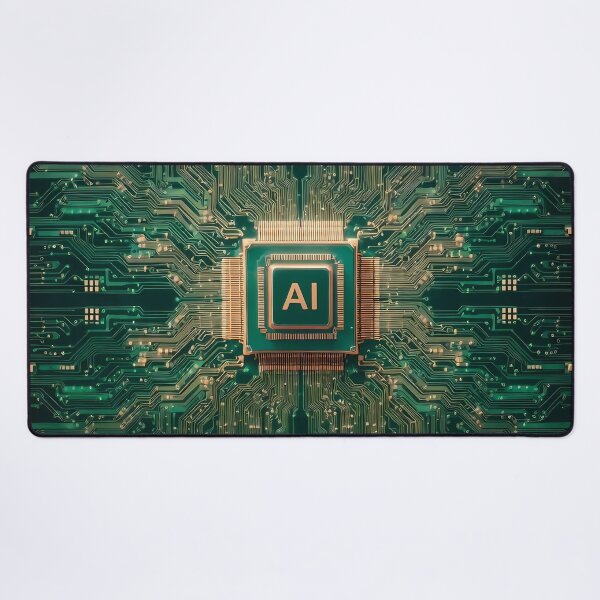 Item preview, Artificial Intelligence Computer Circuits (image size 7840x11680) designed and sold by Digital-Davinci.